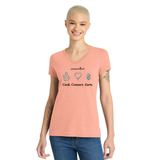 Cook Connect Earn Ladies V Neck Tee