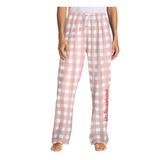 Pink Plaid Flannel Pants