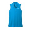 Sleeveless Polo Ladies Micro Mesh