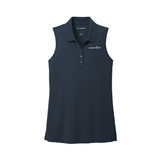 Sleeveless Polo Ladies Micro Mesh