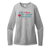 We Whisk You a Merry Christmas Ladies Cut Long Sleeve Tee