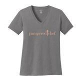PC Ladies Core Cotton V Neck