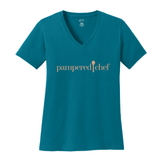 PC Ladies Core Cotton V Neck