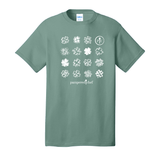 Clover Grid Unisex Short Sleeve Tee