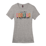 Cooking Ladies Crew Neck Tee