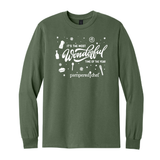 Unisex Long Sleeve Wonderful Time of Year  tee