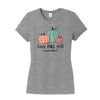 Happy Fall Ya'll Short Sleeved Ladies Cut Tee