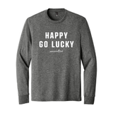 Happy Go Lucky Long Sleeve Unisex Tee