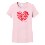 Happy Go Lucky Crew Neck Ladies Tee
