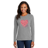 Scattered Hearts/Pampered Chef Unisex Long Sleeved Tee