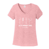 Let's Dough This POTP Ladies Vneck Tee