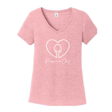 PC Heart Spoon POTP Ladies Vneck Tee