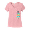 PC Spoon Sign POTP Ladies Vneck Tee