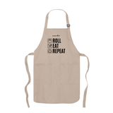 Roll Eat Repeat Apron Unisex Apron