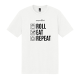 Roll Eat Repeat Unisex Tee