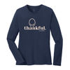 Thankful Happy Spoon Ladies Long Sleeve Tee