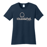 Thankful Happy Spoon Ladies Tee
