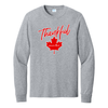 Thankful Maple Leaf Tee Unisex  Long Sleeve Tee