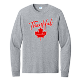 Thankful Maple Leaf Tee Unisex  Long Sleeve Tee