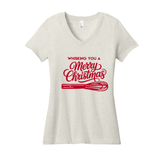 Vneck Whisking You  ladies tee