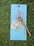 Pancake Bag Charm Carabiner