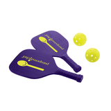 Pickle ball paddle and ball set