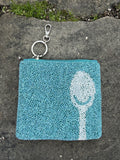 Happy Spoon Beaded Pouch