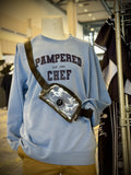 Pampered Chef PVC Clear Crossbody Bag
