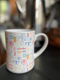 Ceramic Mug Colored Product Pattern 2025