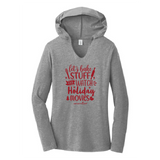 Holiday Movies Perfect Tri Hoodie Ladies